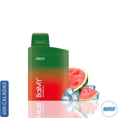 Vaper Desechable Balmy Go! Watermelon 600 Caladas 20 mg