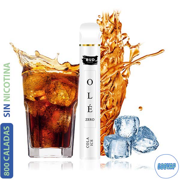 Vaper Desechable Olé Cola Ice 800 Caladas 0 mg