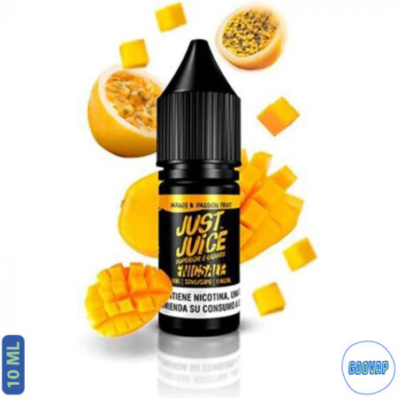 E-liquid Just Juice Mango Passion Fruit 10 ML 11 mg