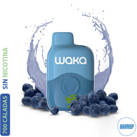 Vaper Desechable Waka  Sopro Onic Blueberry Splash 700 Caladas 0 mg