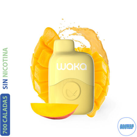 Vaper Desechable Waka  Sopro Onic Triple Mango 700 Caladas 0 mg