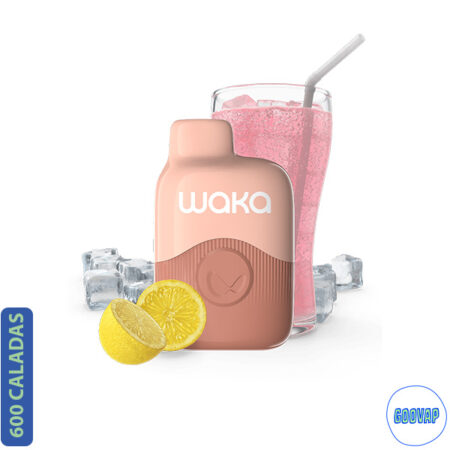 Vaper Desechable Waka  Sopro Pink Lemonade 600 Caladas 18 mg