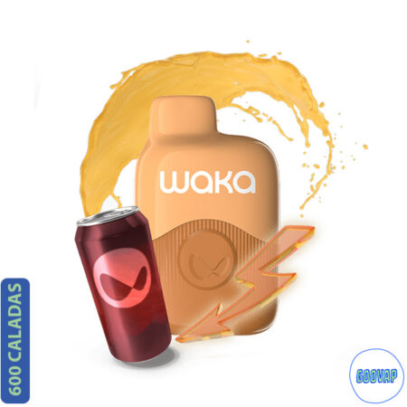 Vaper Desechable Waka  Sopro Red Buzz 600 Caladas 18 mg